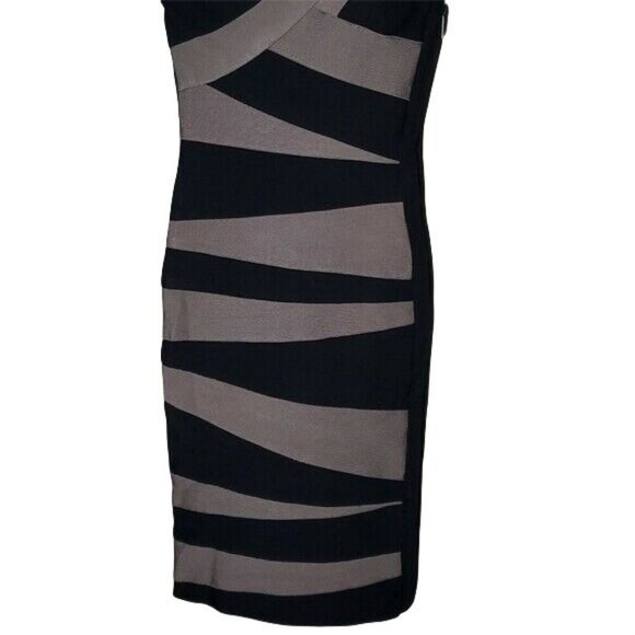 Stretta Jessica Black One Shoulder Bandage Bodycon Dress XS Party - Picture 3 of 9